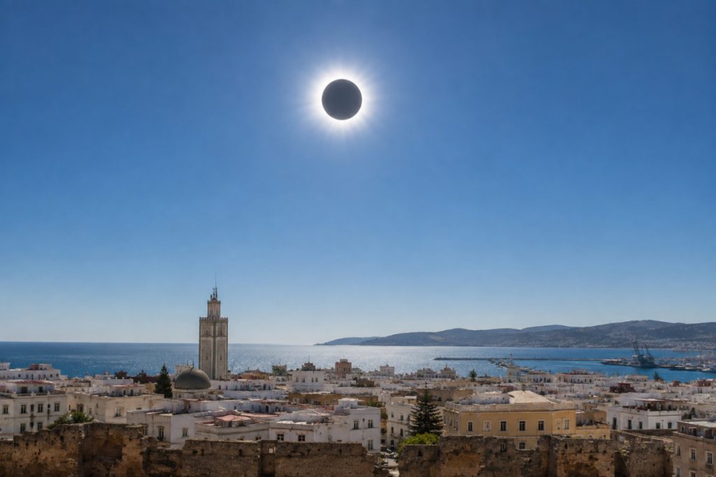 Eclipse Total 2027 en Tánger (Marruecos)